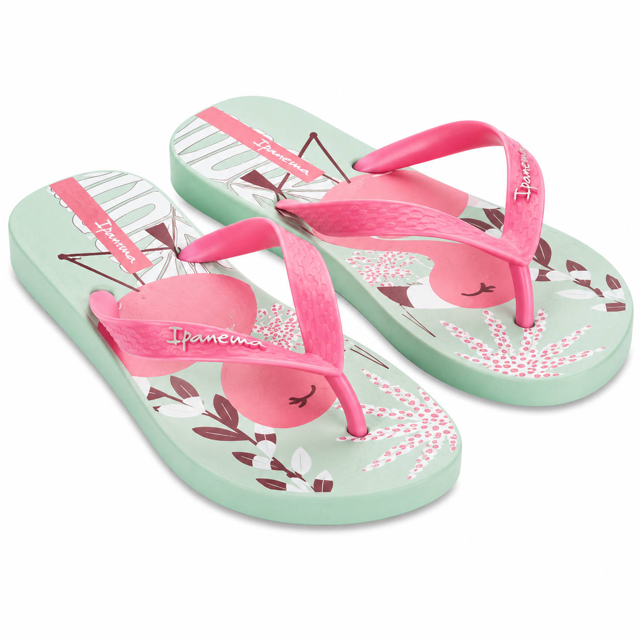 IPANEMA FANTASIA KIDS - GREEN/PINK