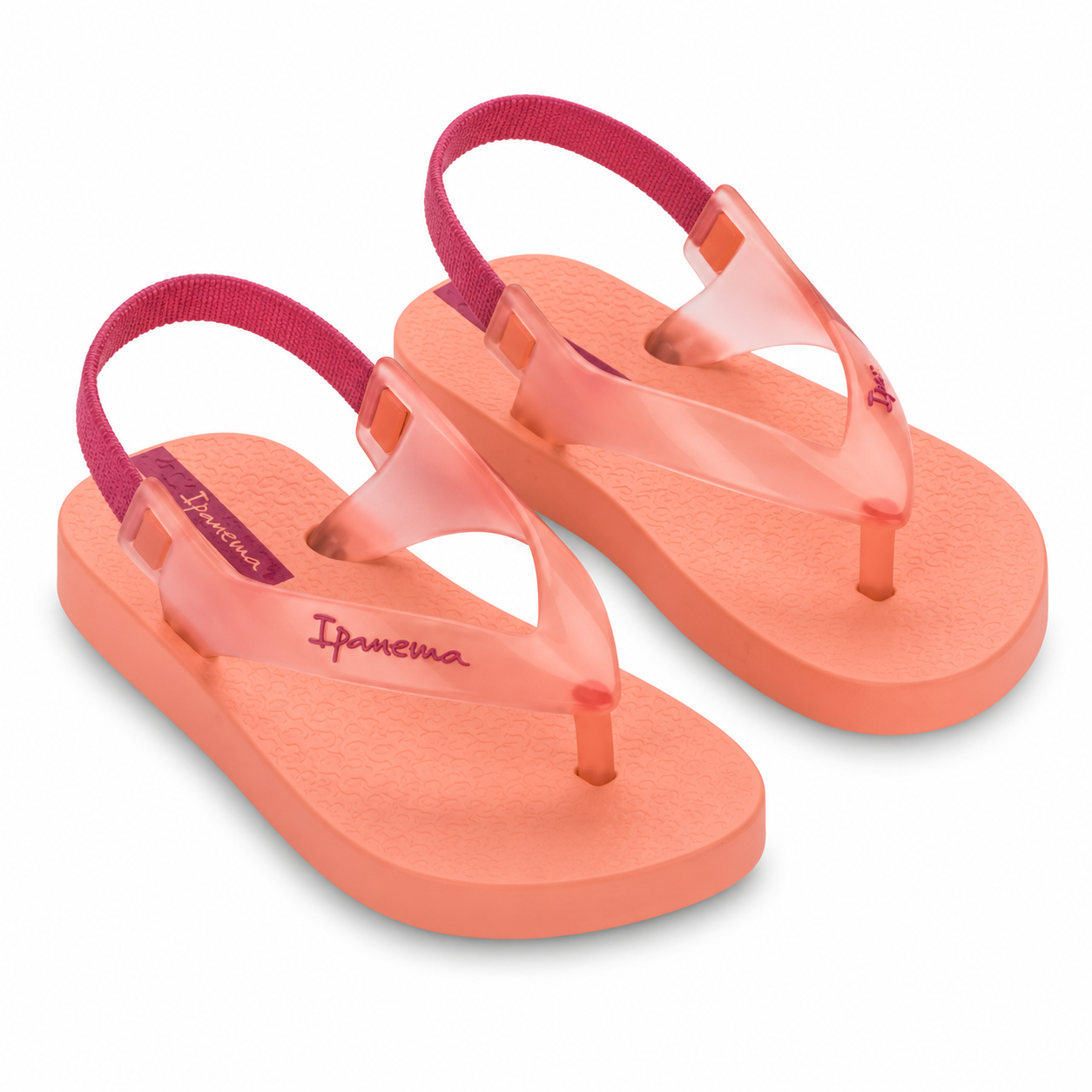 IPANEMA GLITTER BABY - ORANGE/GLITTER PINK