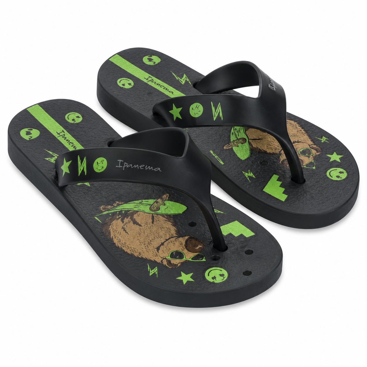 IPANEMA DECK CITY INF - GREY/BLACK/GREEN