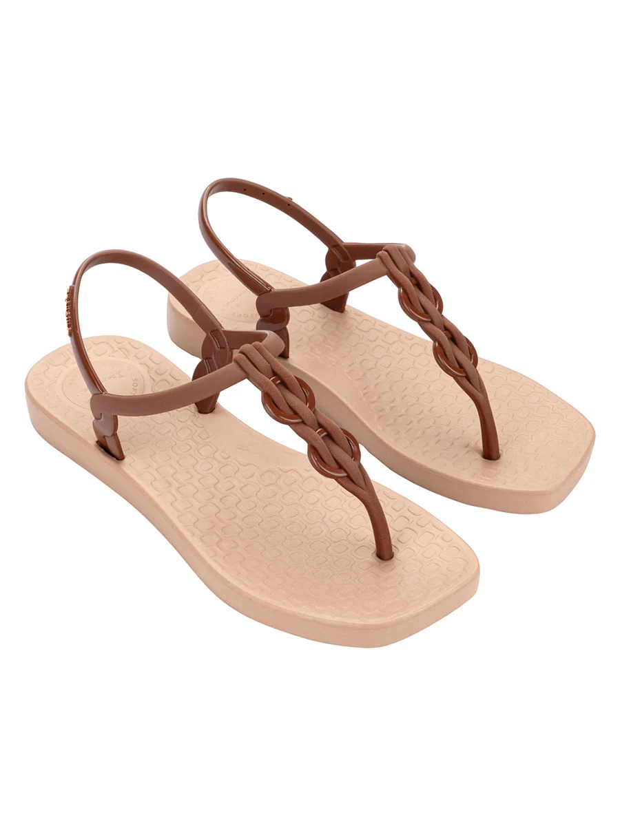 IPANEMA CLASS PLUMA - BROWN/DARK BROWN