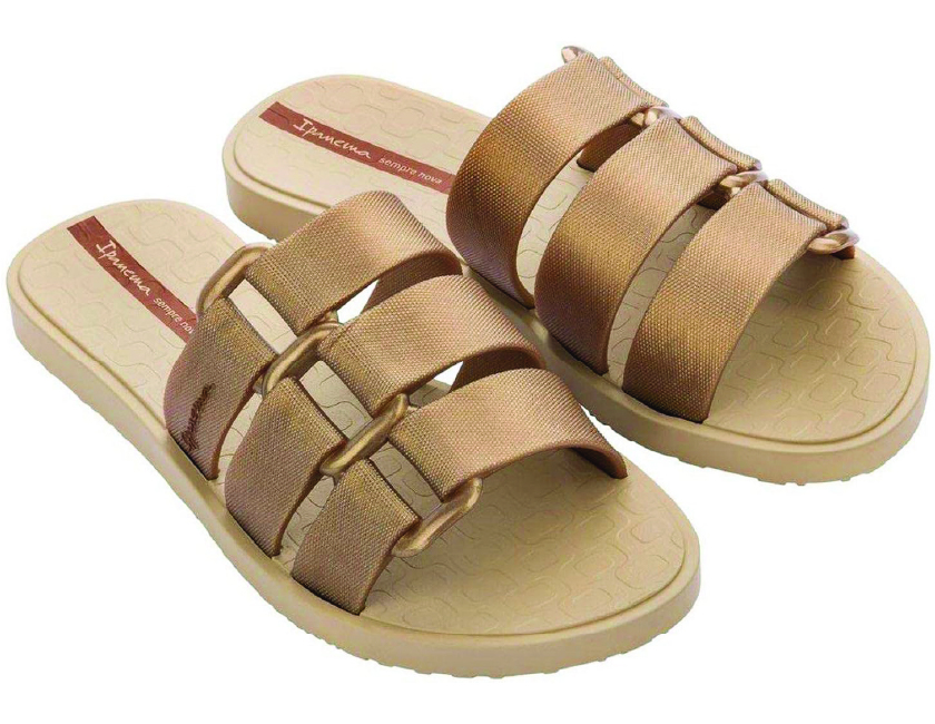 IPANEMA BOLD FEM - BEIGE/GOLD