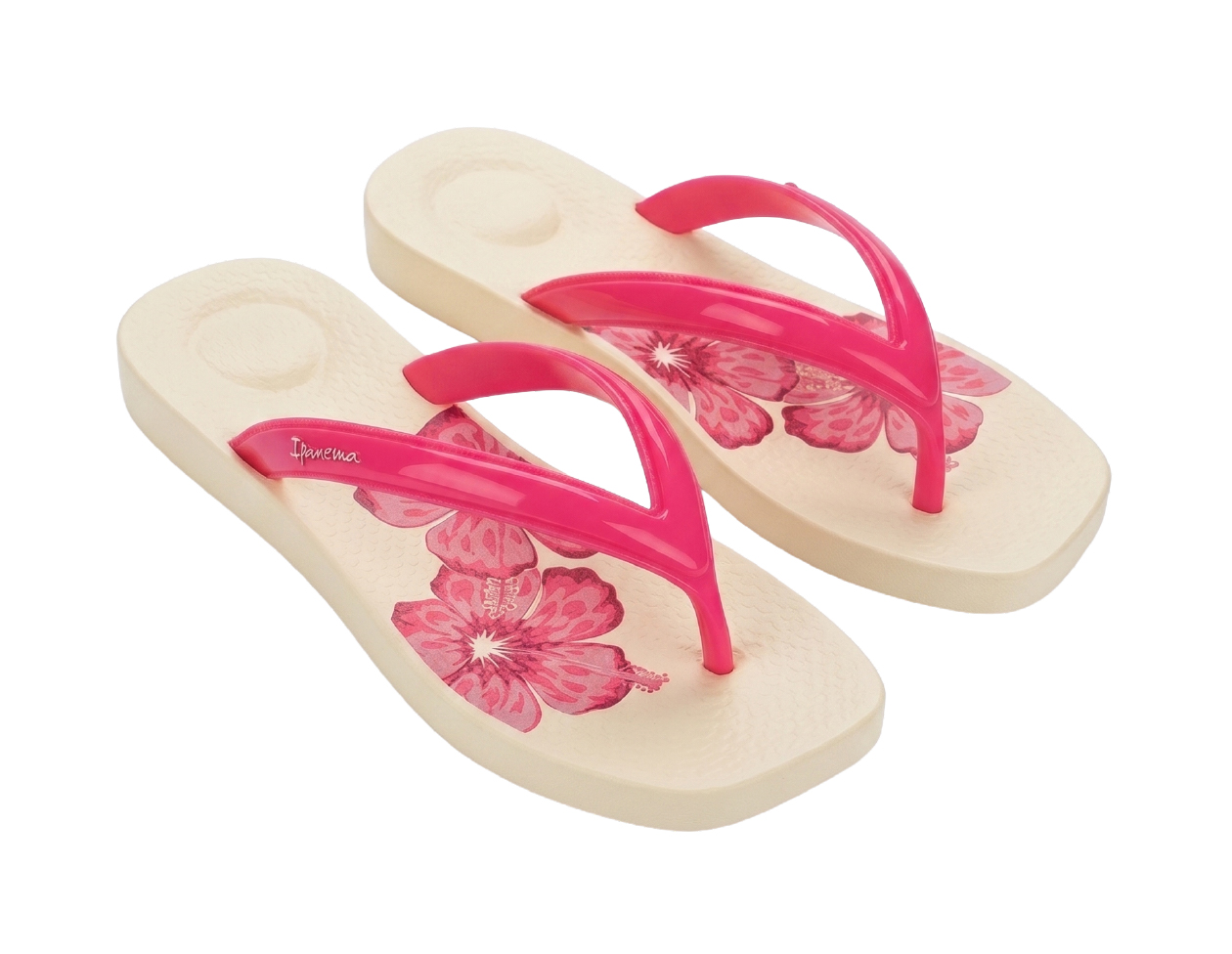 IPANEMA PLUMA PRINT - BEIGE/PINK