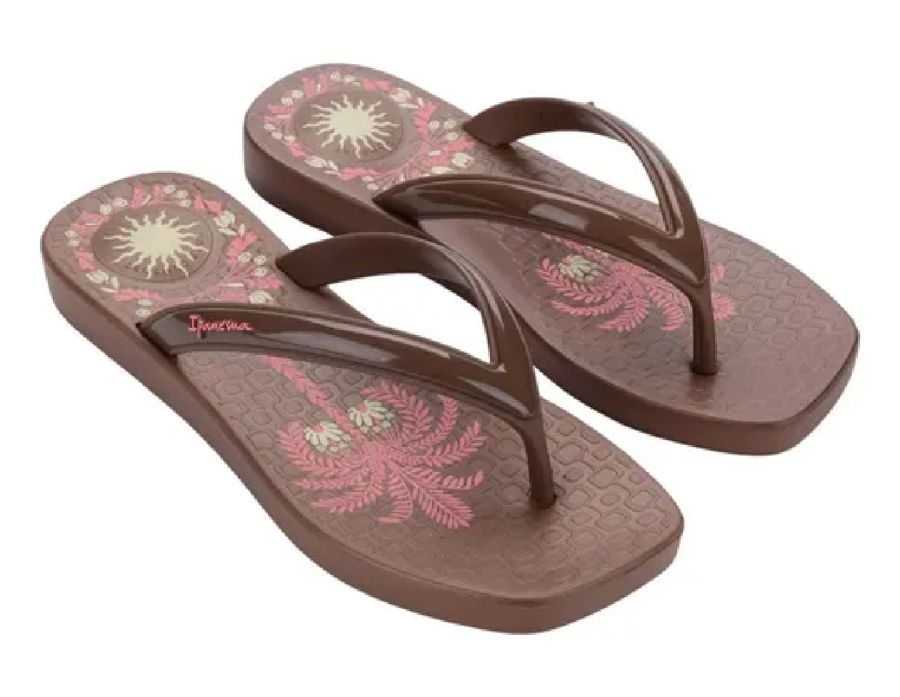 IPANEMA PLUMA PRINT - BRONZE/BROWN/PINK