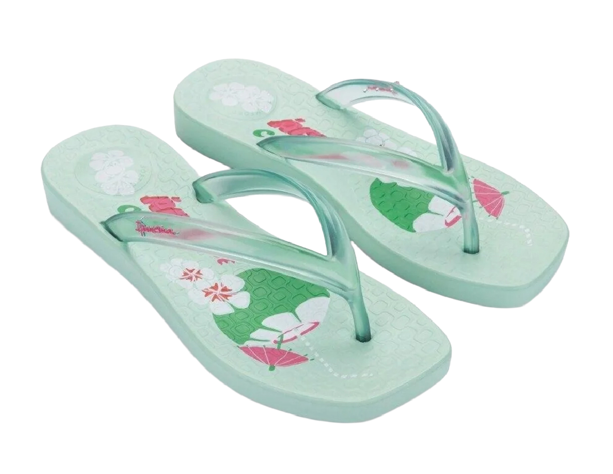IPANEMA PLUMA PRINT - GREEN/GREEN/PINK